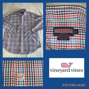 Vineyard Vines. Murray single pocket button down dress shirt. Sz Med. Like New!